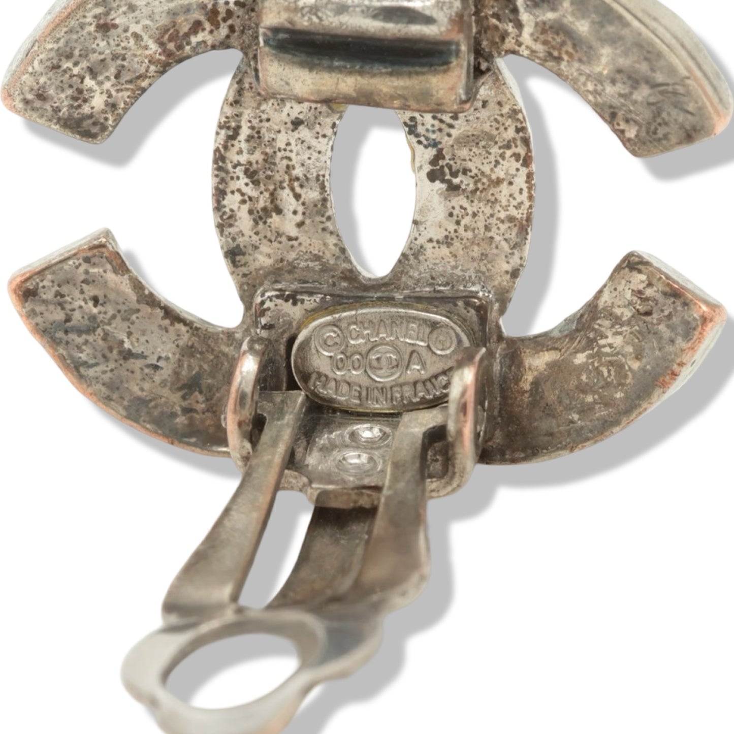 Pre-Owned Chanel CC Mark Clip On Earrings - CH1121
