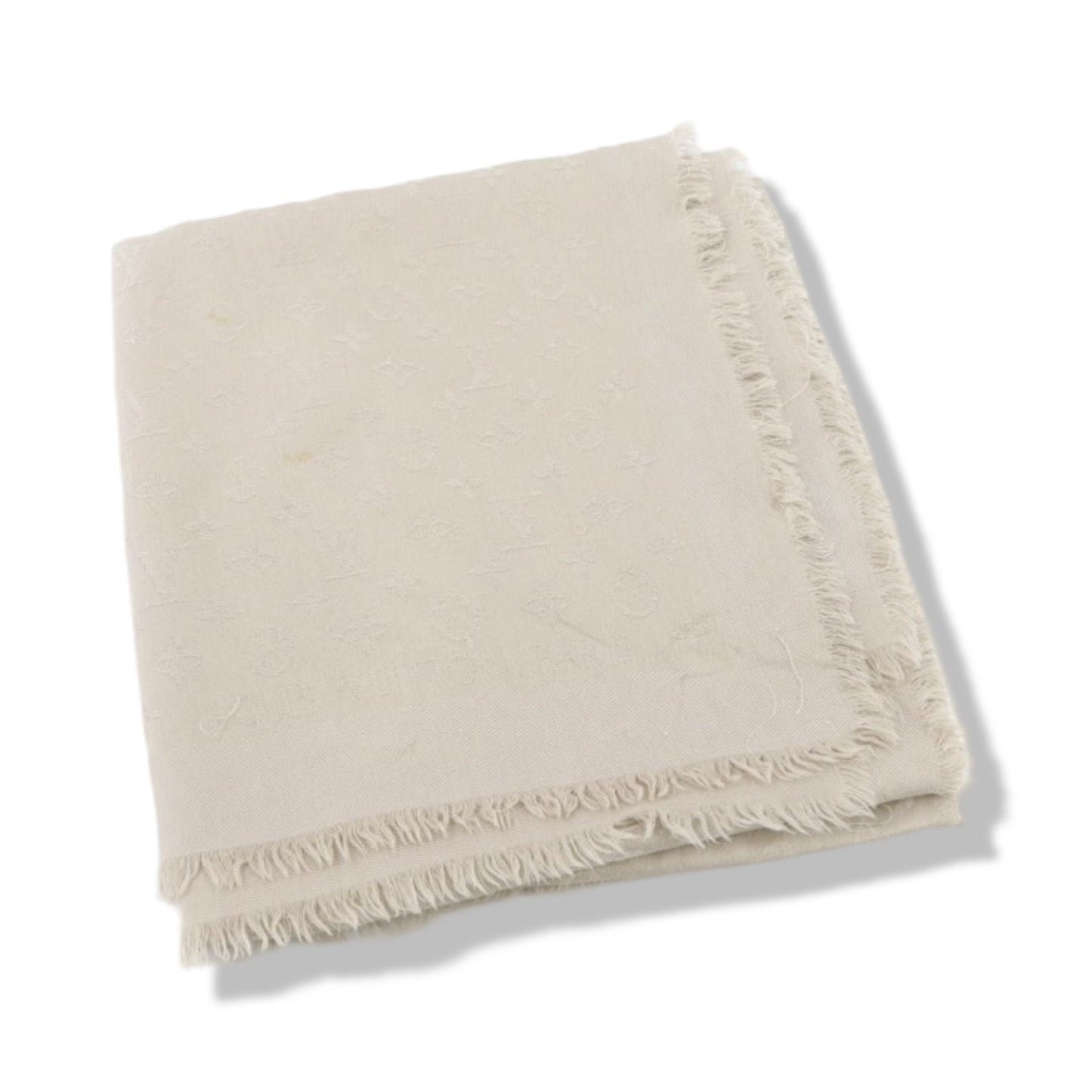 Pre-Owned Louis Vuitton Monogram Shine Shawl Gray- LV2167