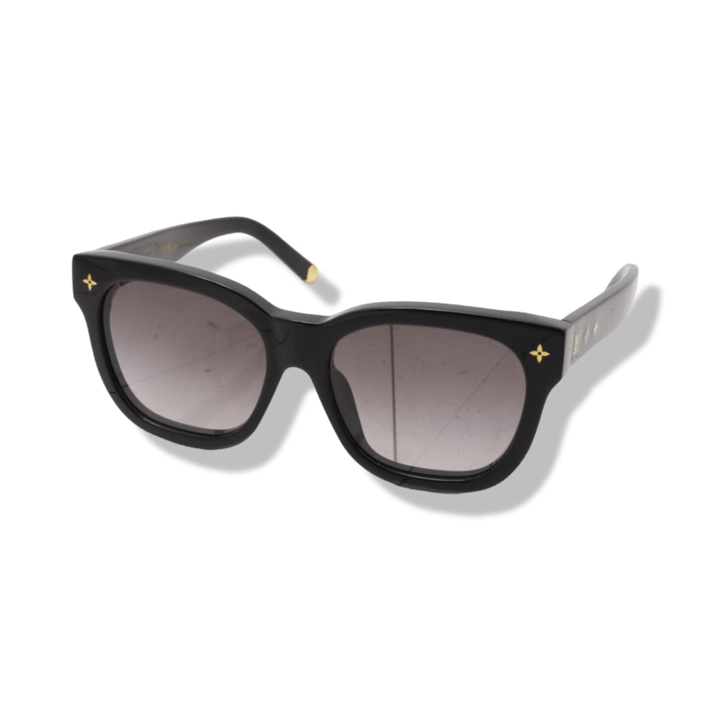 Pre-Owned Louis Vuitton Black Square Sunglasses - LV2160