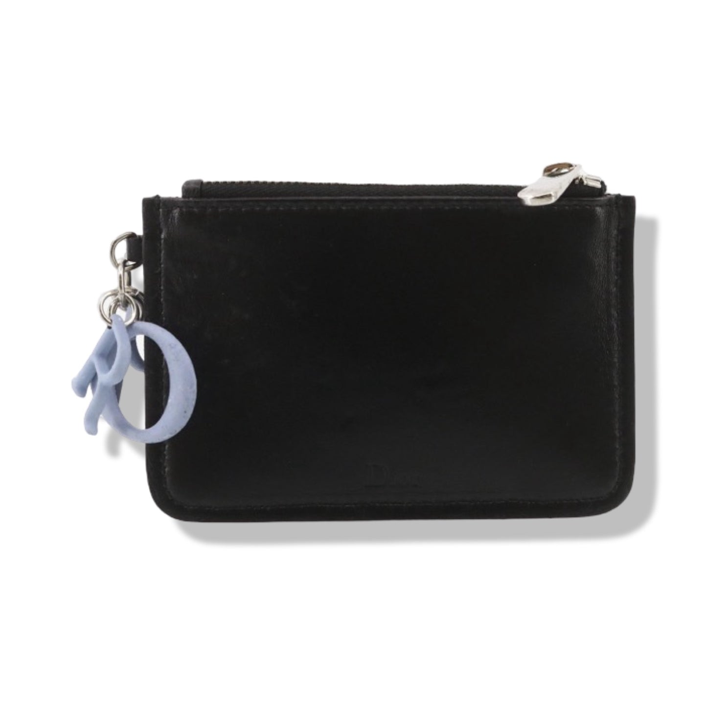 Pre-Owned Dior Cannage Charm Sequin and Leather Coin Case or Key Charm - DIO1082