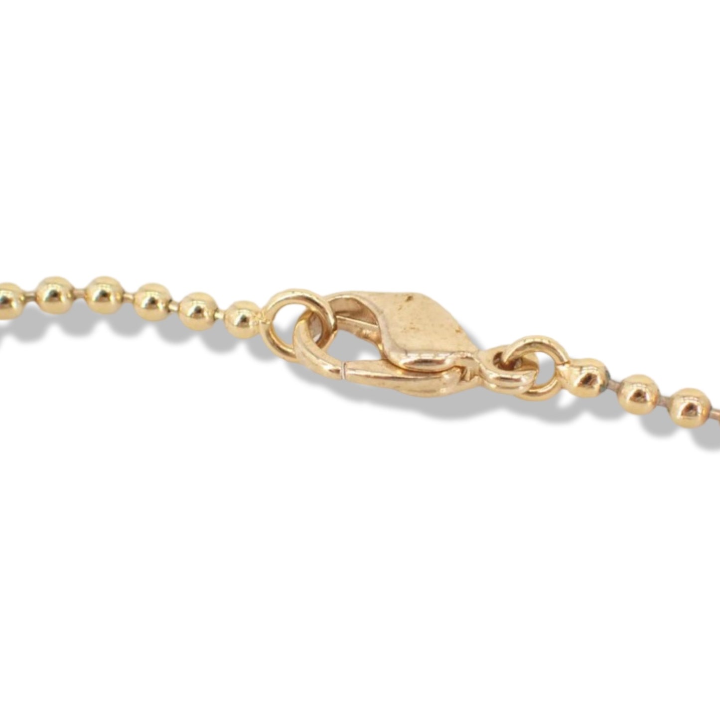 Pre-Owned Christian Dior Gold Plated CD Charm Bracelet- DIO1086