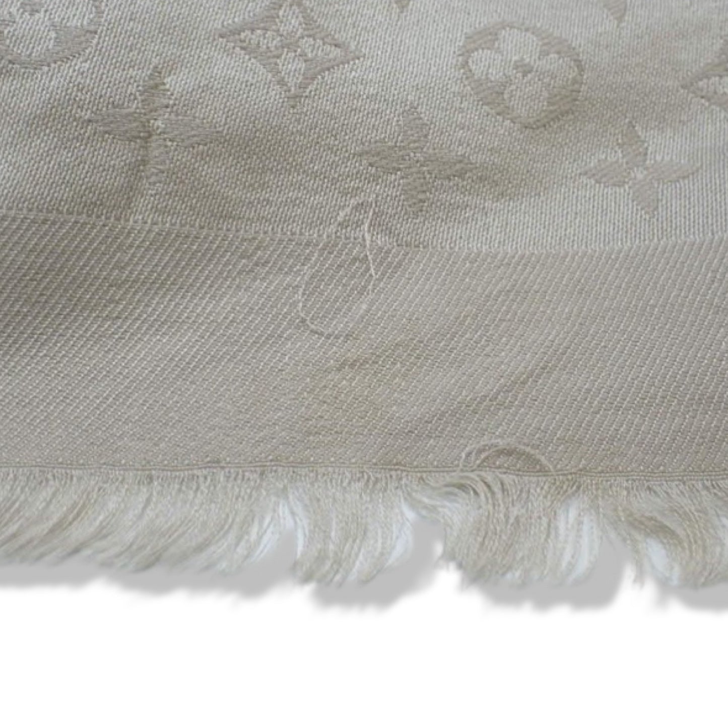 Pre-Owned Louis Vuitton Monogram Shine Shawl Gray- LV2167