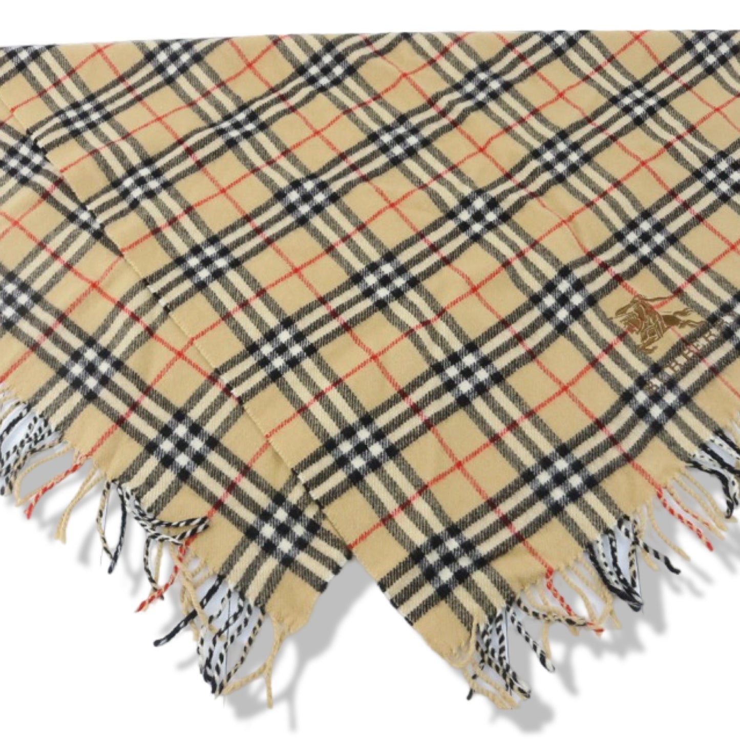 Pre-Owned Burberry House Check Classic Lambswool Scarf - BB1082