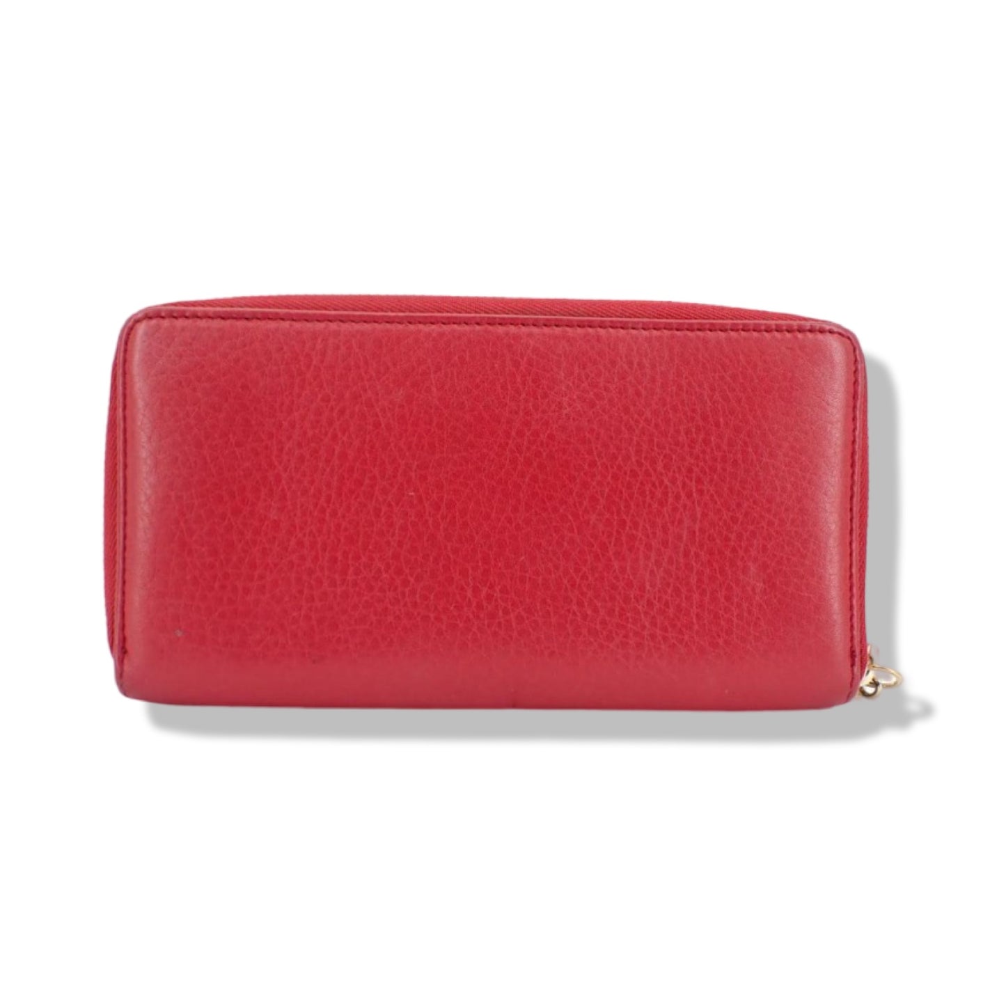 Pre-Owned Gucci Soho Leather Long Zip Wallet - G1310