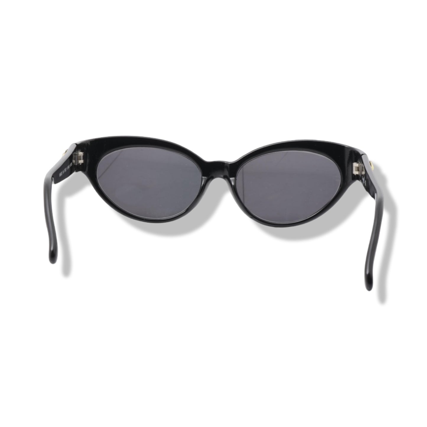 Pre-Owned Chanel Black Coco Mark Petite Cateye Sunglasses - CH1274
