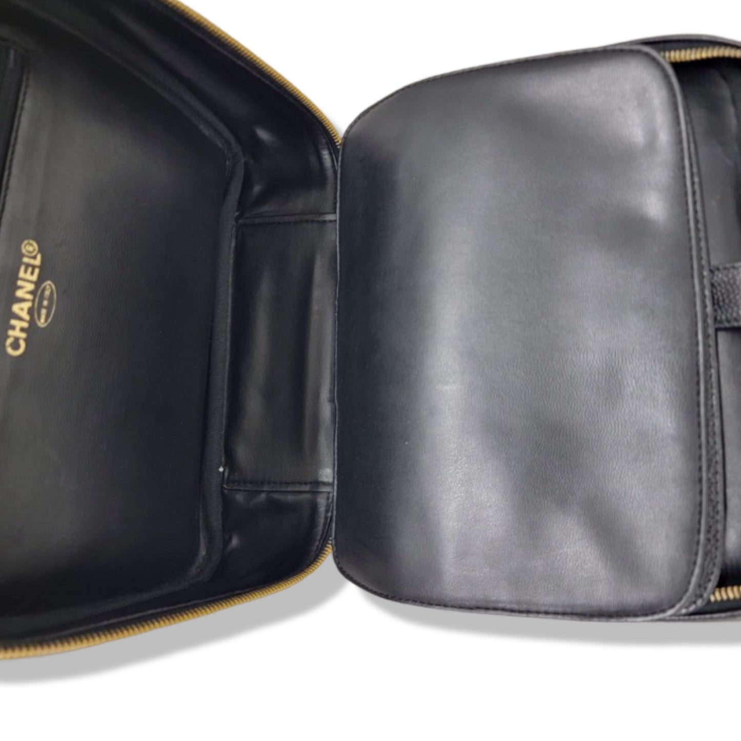 Pre-Owned Chanel Caviar Decacoco Vanity Bag with Strap- CH1279