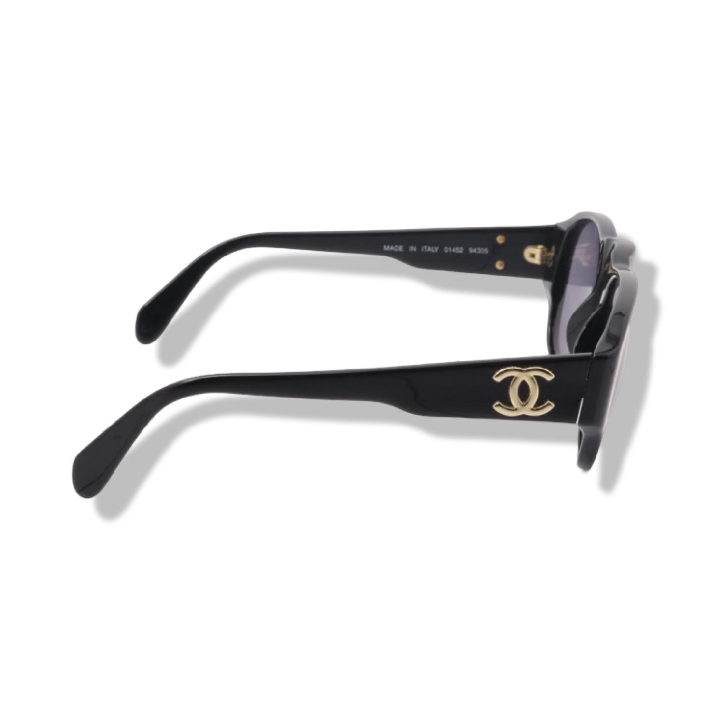 Pre-Owned Chanel Black Coco Mark Sunglasses - CH1228