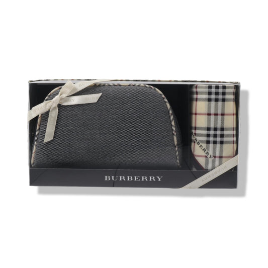 Pre-Owned Burberry Pouch & Handkerchief Set - BB1063