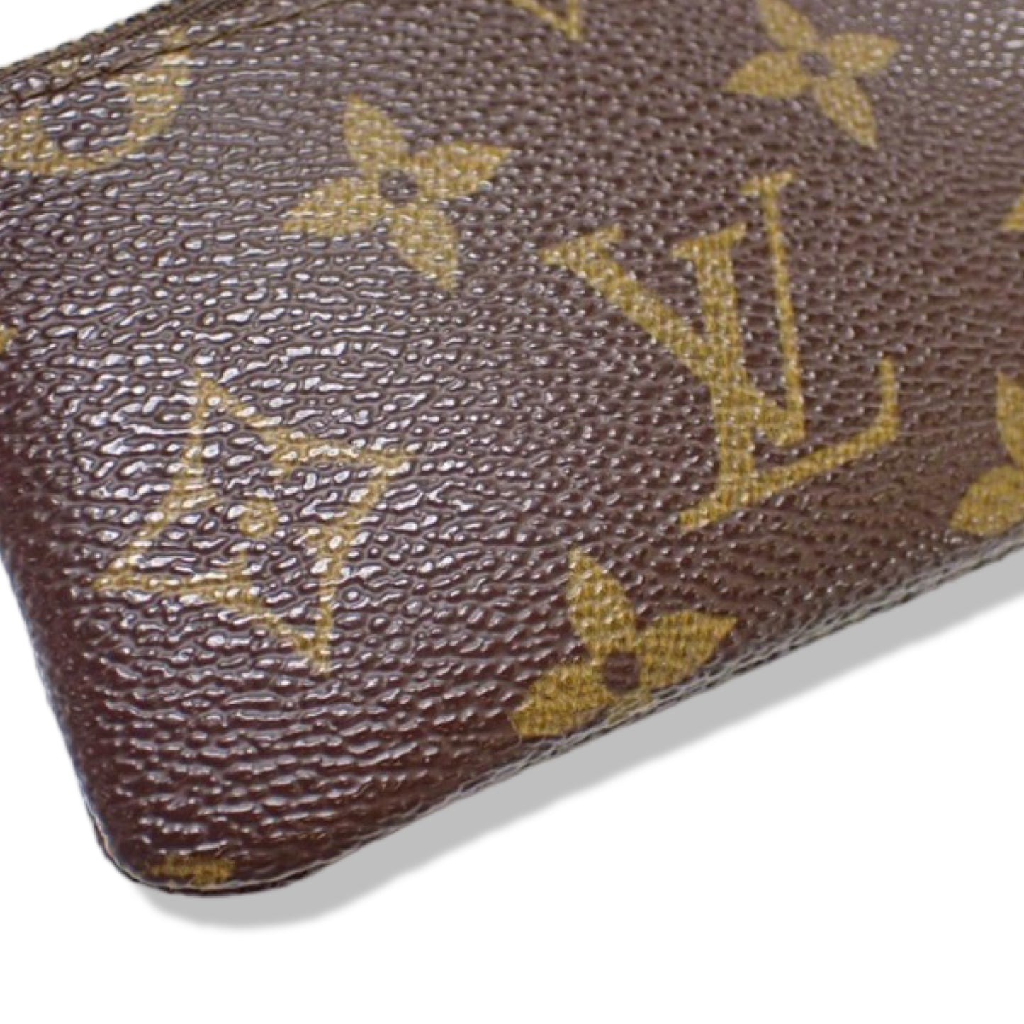 Pre-Owned Louis Vuitton Pochette Cle Coin Monogram Canvas Key Pouch - LV2163