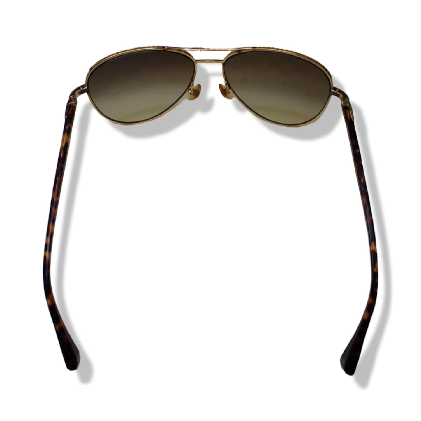 Pre-Owned Louis Vuitton Pilot Gold Sunglasses - LV1920