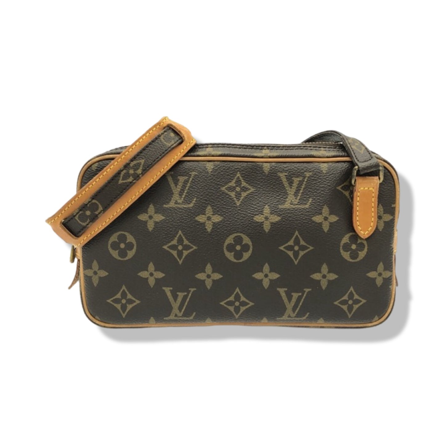 Pre-Owned Louis Vuitton Marly Monogram Classic Coated Canvas Crossbody- LV2009