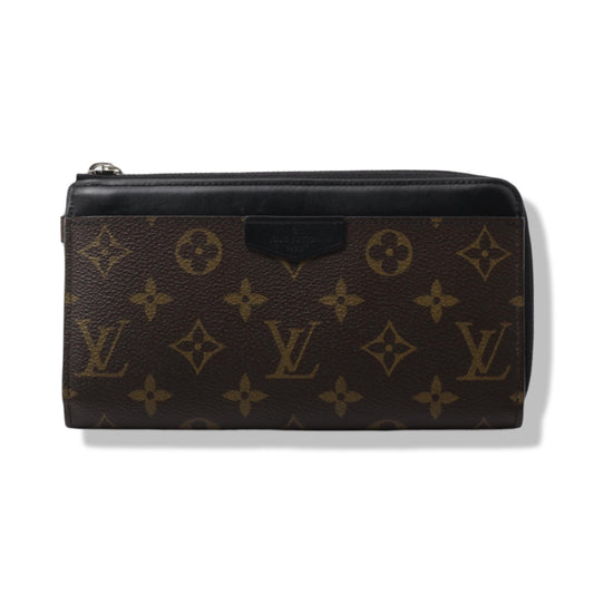 Pre-Owned Louis Vuitton Dragonne Zippy Monogram Macassar Wallet - LV1967