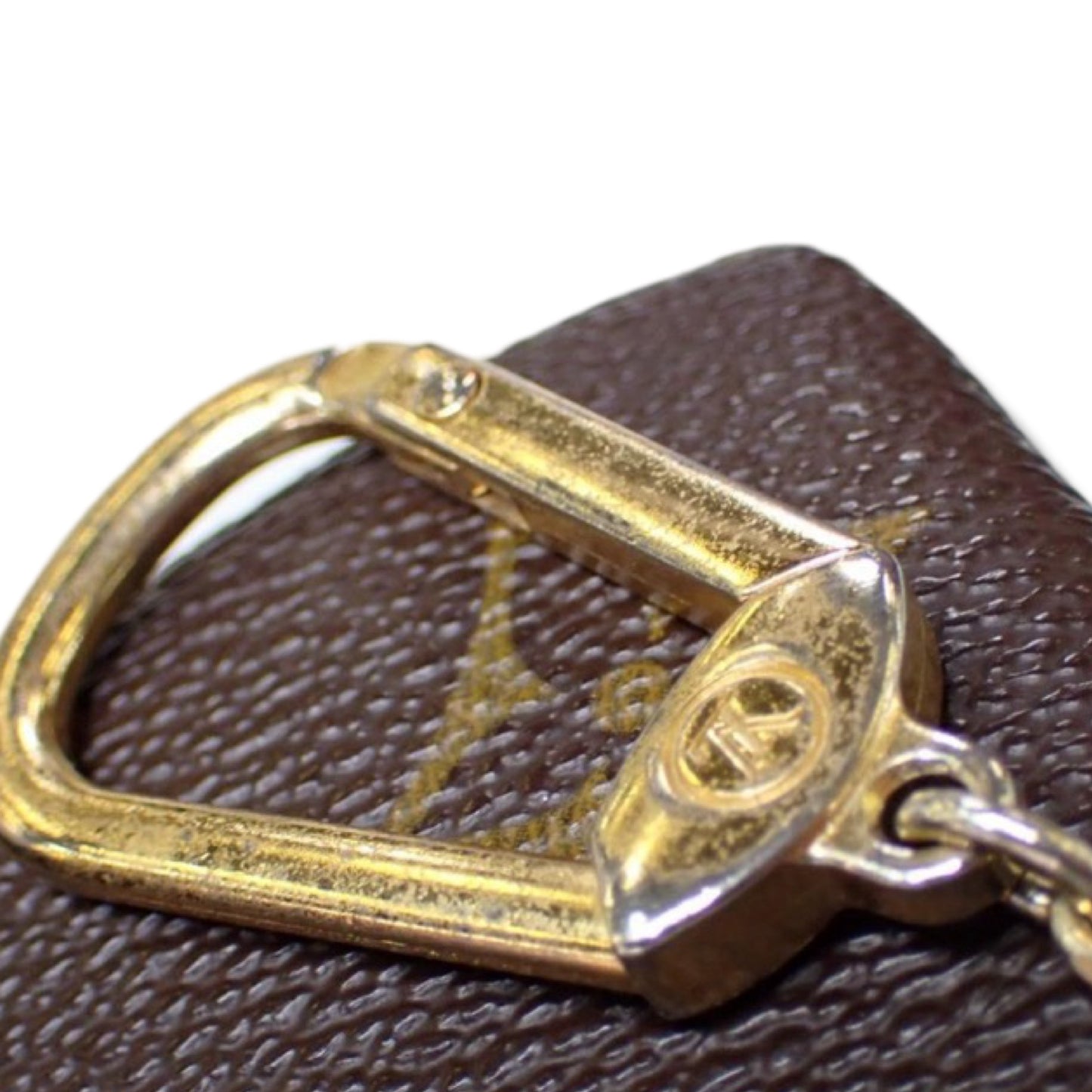 Pre-Owned Louis Vuitton Pochette Cle Coin Monogram Canvas Key Pouch - LV2163