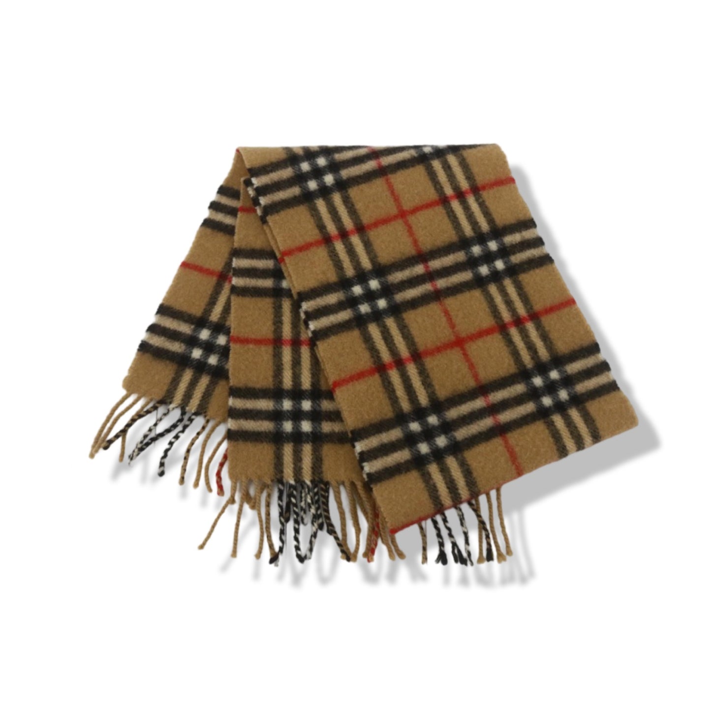 Pre-Owned Burberry House Check Classic Lambswool Scarf - BB1068