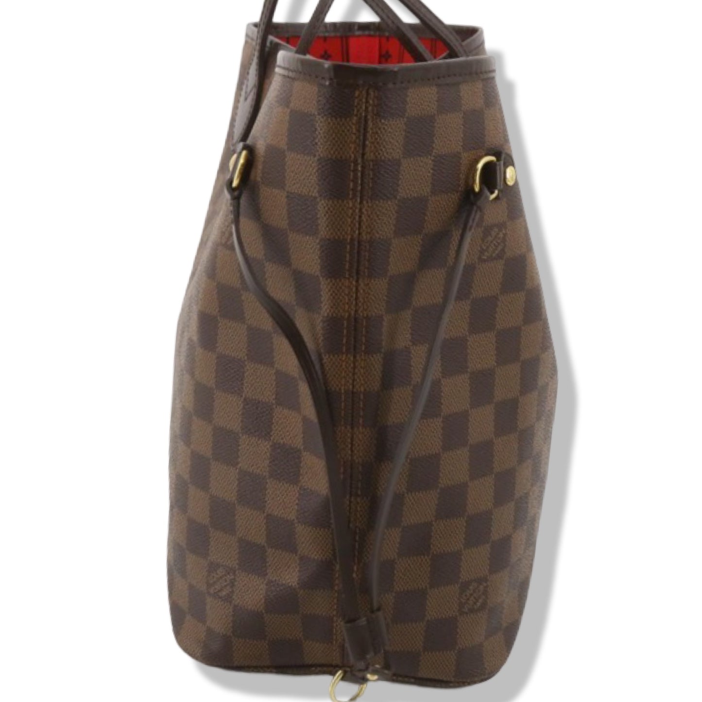 Pre-Owned Louis Vuitton Damier Ebene Canvas Damier Ebene Neverfull MM Tote Bag- LV2007