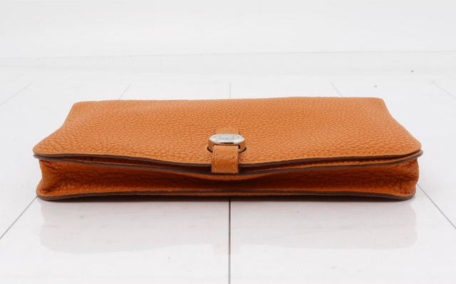 Pre-Owned Hermes Pochette Dogo Togo Leather Belt Bag