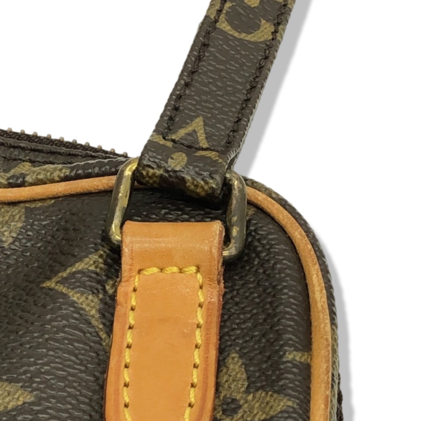 Pre-Owned Louis Vuitton Marly Monogram Classic Coated Canvas Crossbody- LV2009