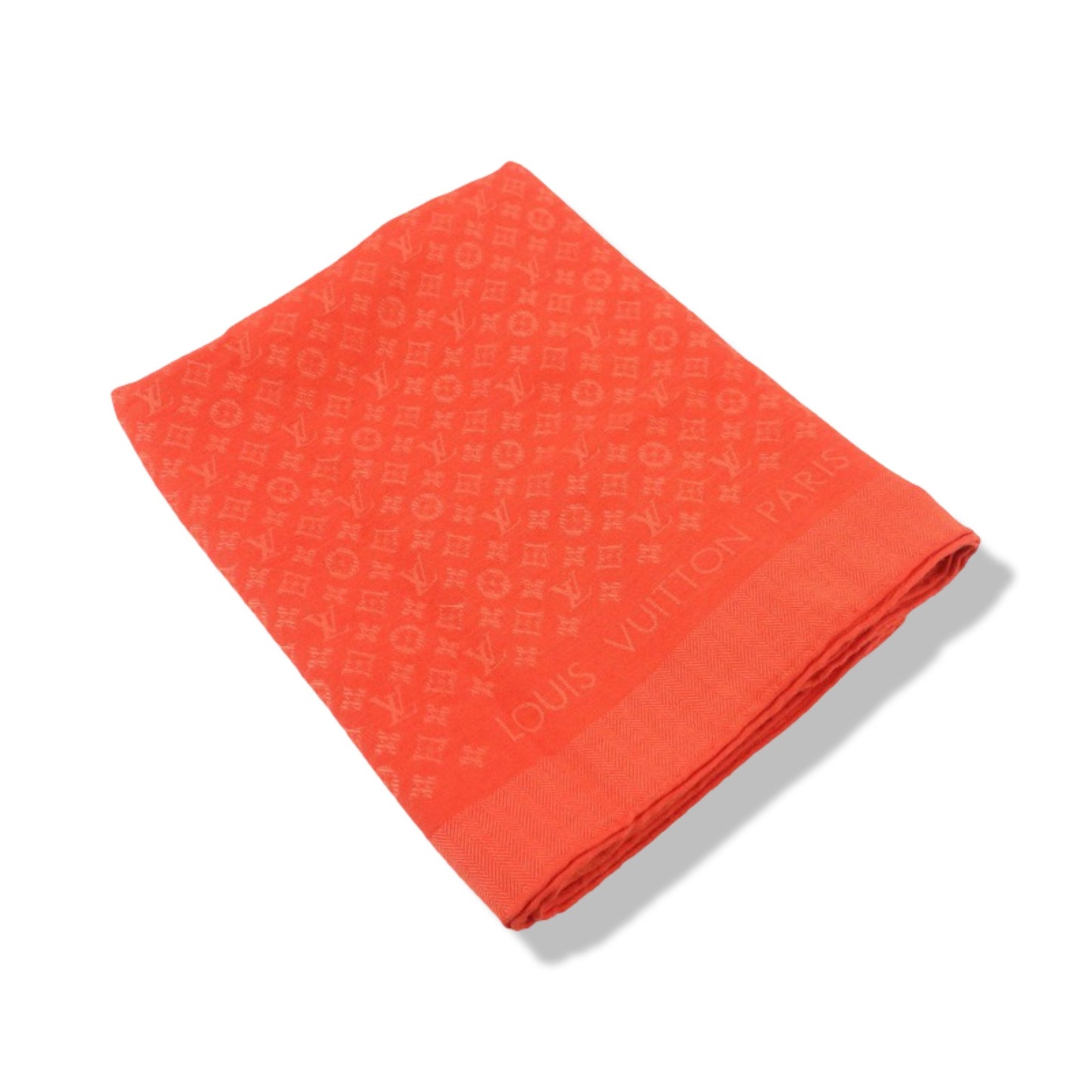 Pre-Owned Louis Vuitton Monogram Shawl Orange - LV1969