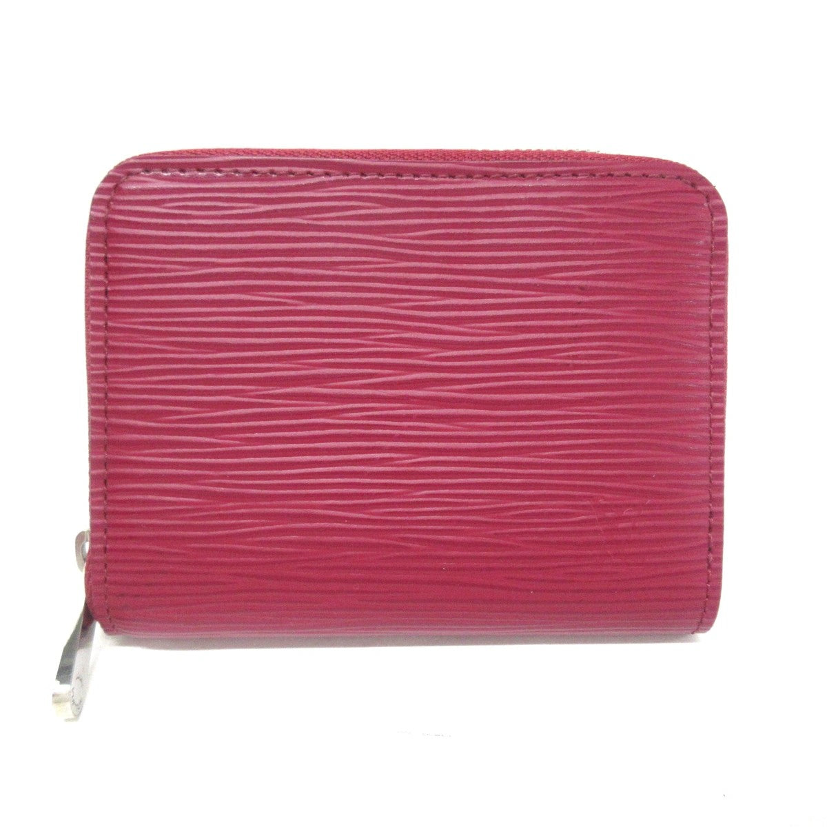 Pre-Owned Louis Vuitton Zippy Coin Case Fuchsia Epi Leather