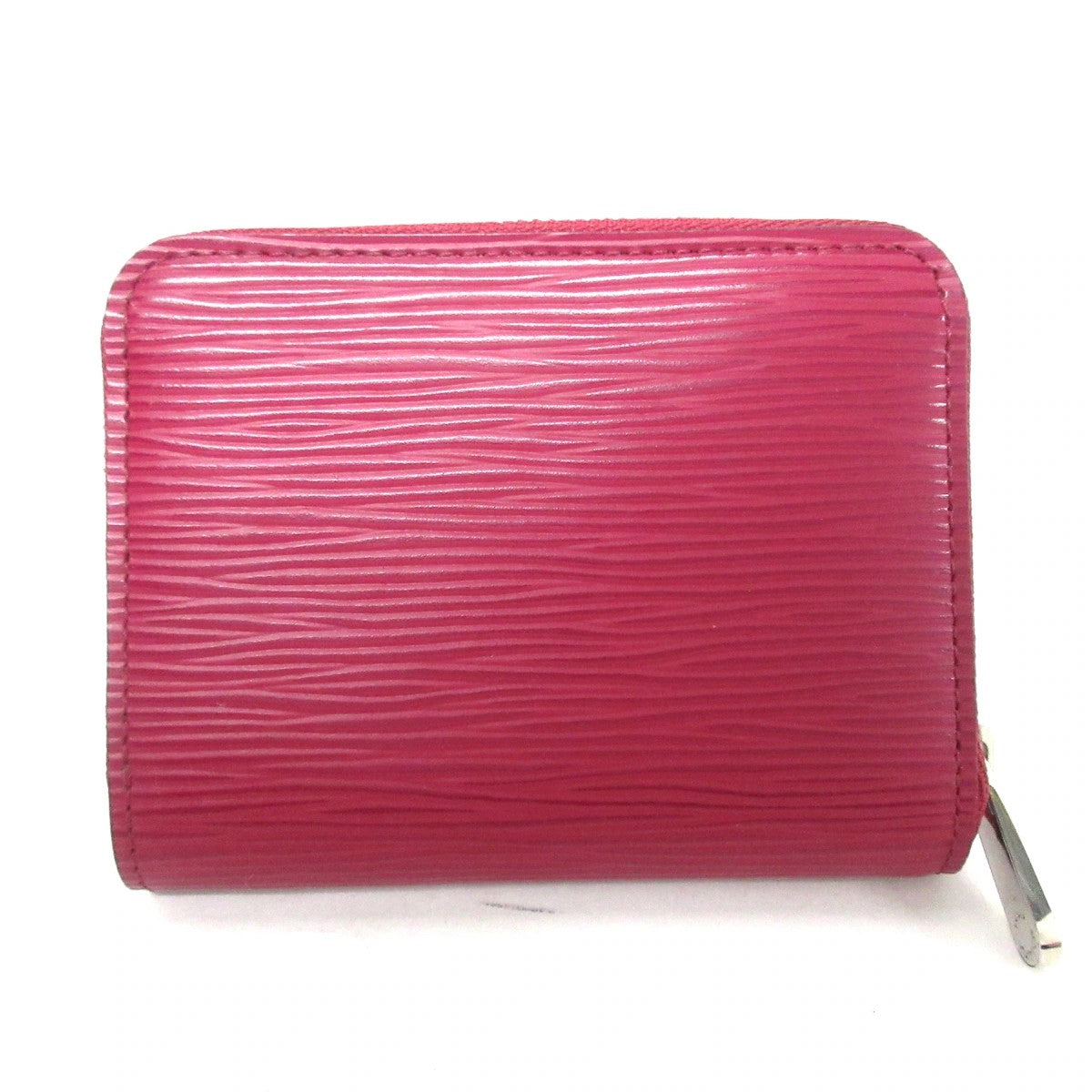 Pre-Owned Louis Vuitton Zippy Coin Case Fuchsia Epi Leather