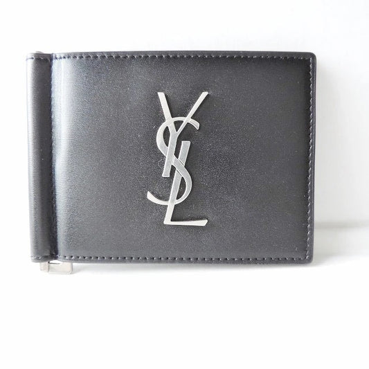 Pre-Owned Saint Laurent Bifold Wallet with Money Clip - YSL1101