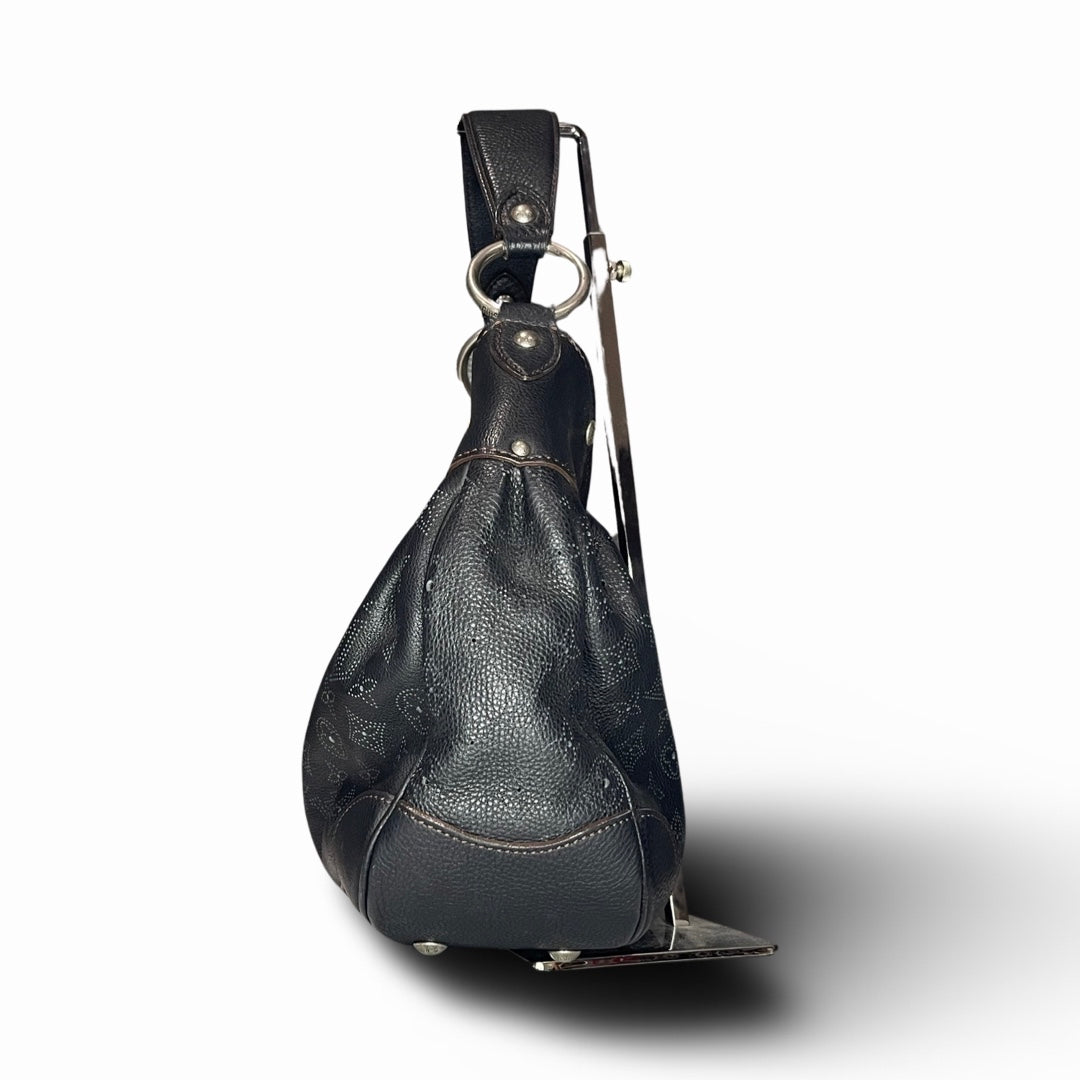 Louis Vuitton Black Mahina Leather Solar GM Bag Louis Vuitton