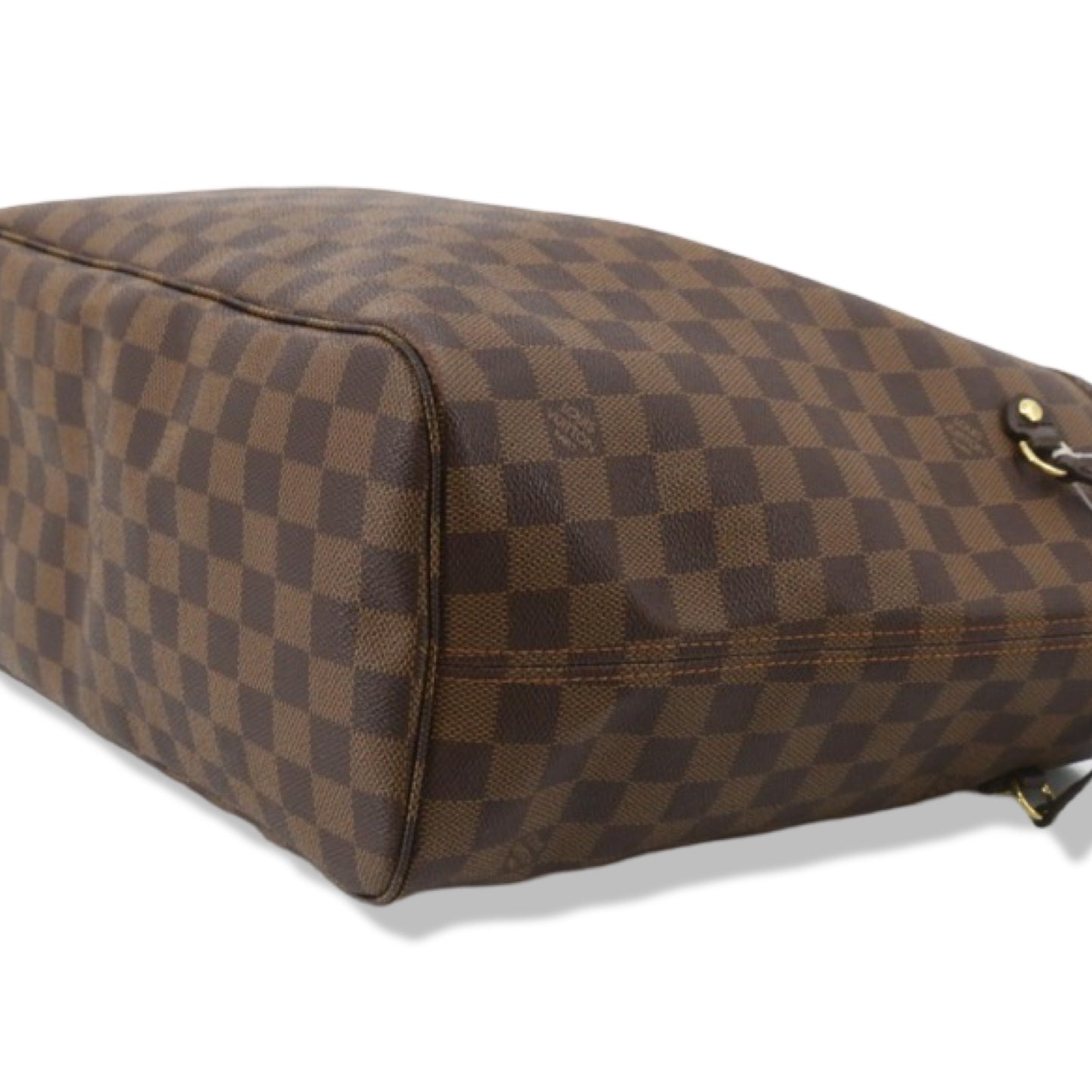 Pre-Owned Louis Vuitton Damier Ebene Canvas Damier Ebene Neverfull MM Tote Bag- LV2007