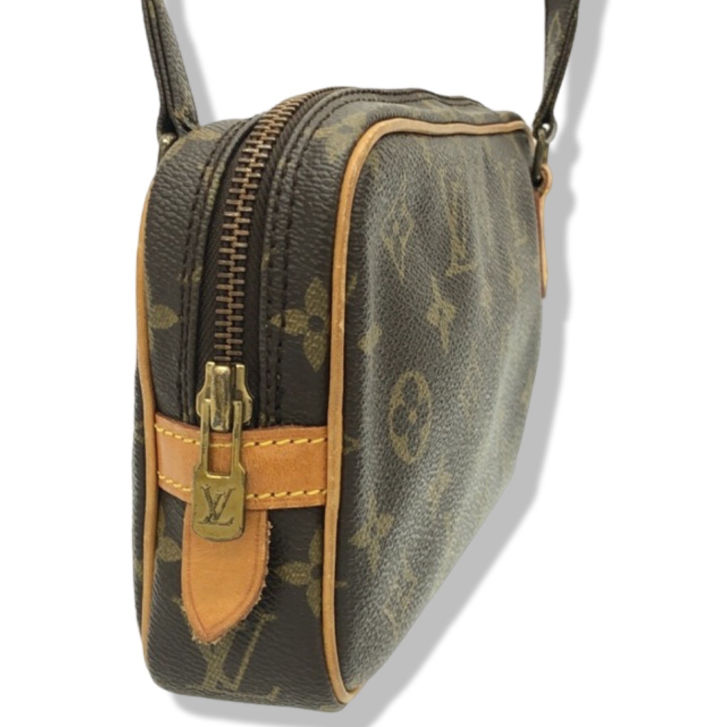 Pre-Owned Louis Vuitton Marly Monogram Classic Coated Canvas Crossbody- LV2009