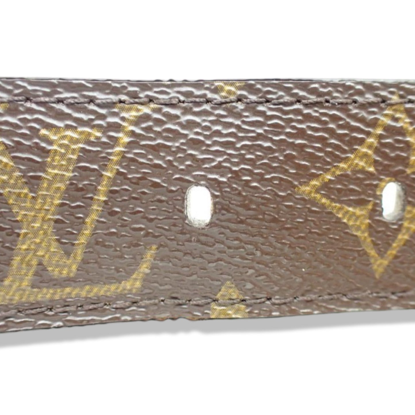 Pre-Owned Louis Vuitton Classic 100 cm Belt Monogram Canvas Small Leather Goods - LV1995