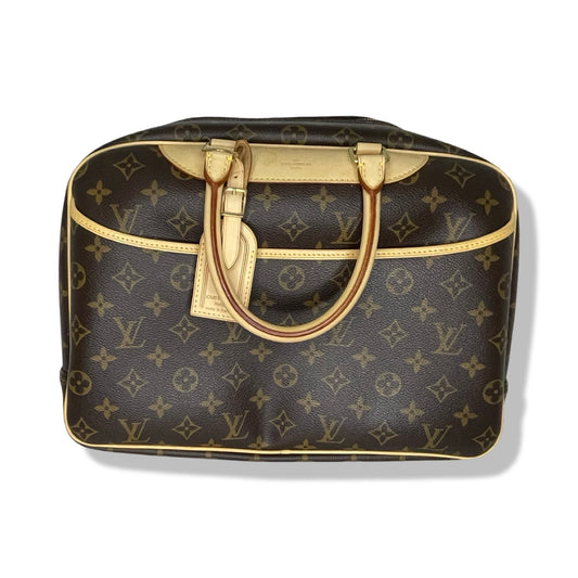 Pre-Owned Louis Vuitton Monogram Deauville Top Handle Bag