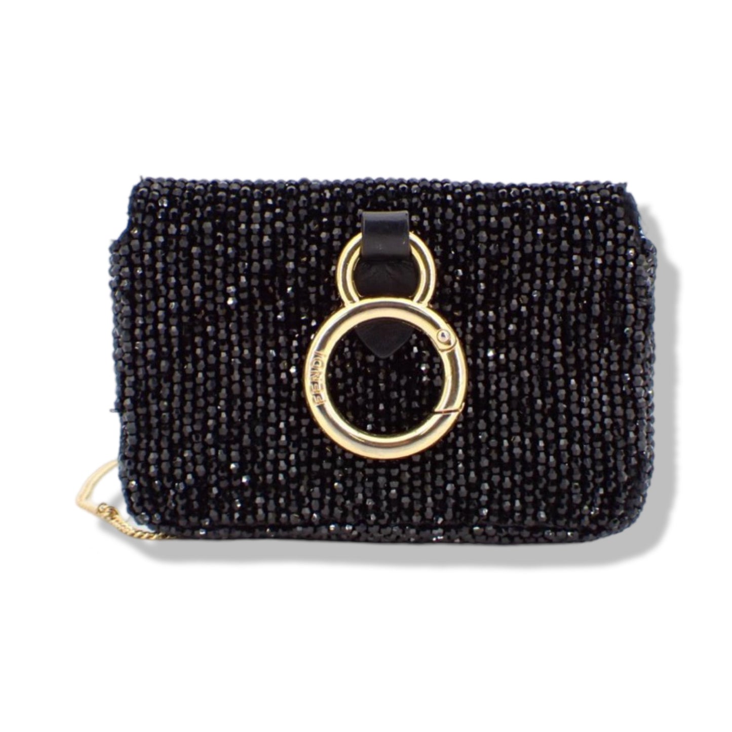 Pre-Owned Fendi Sequin Nano Baguette Mini Bag- FEN1044