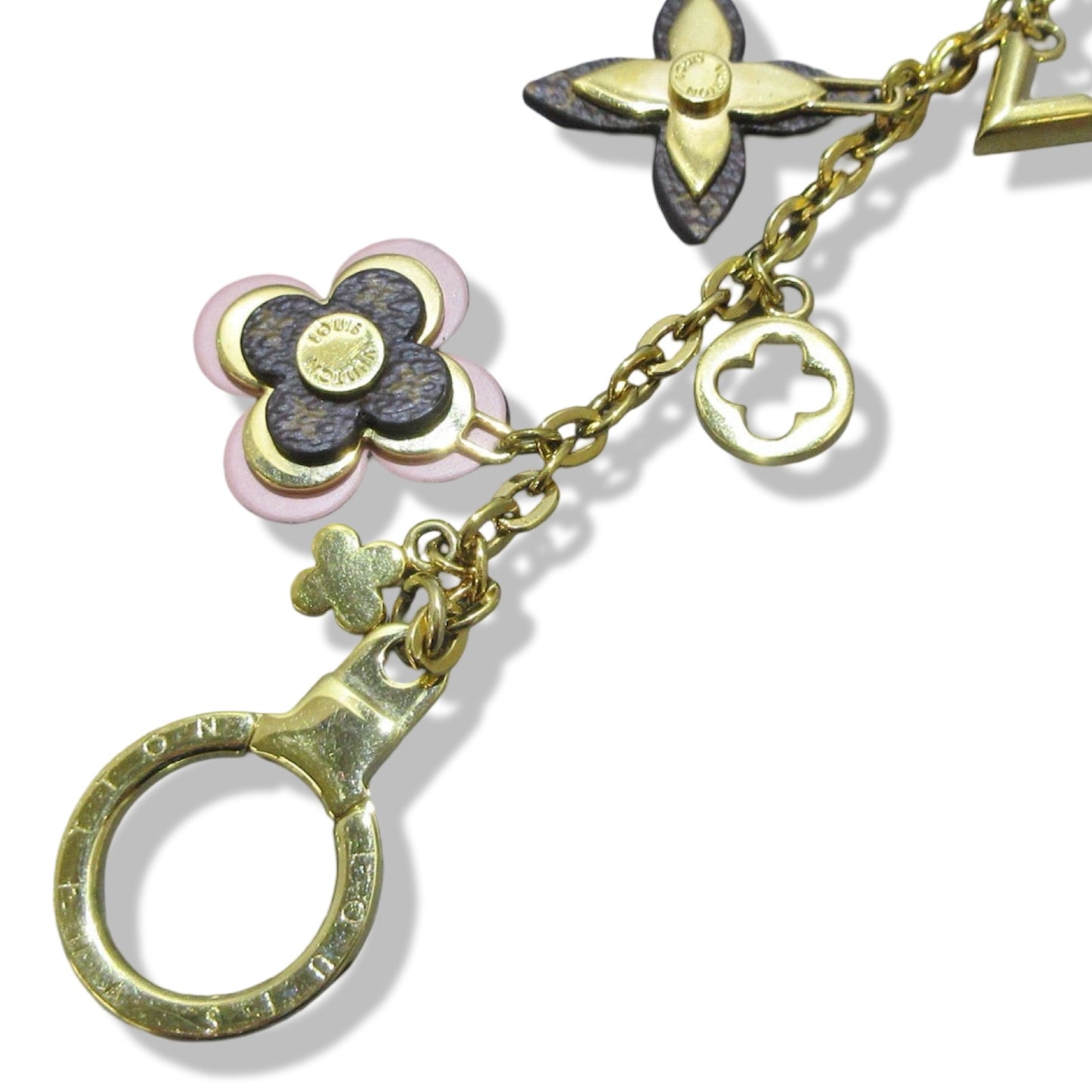 Pre-Owned Louis Vuitton Bijoux Sac Chenne Blooming Flower Bag Charm - LV1772