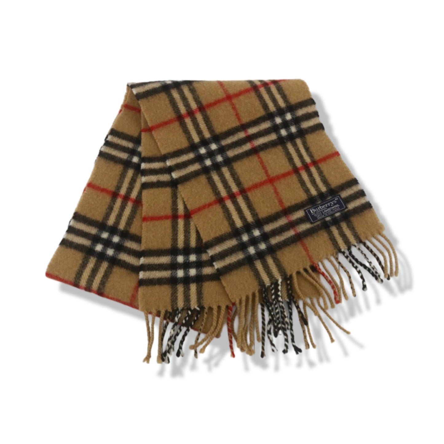 Pre-Owned Burberry House Check Classic Lambswool Scarf - BB1068