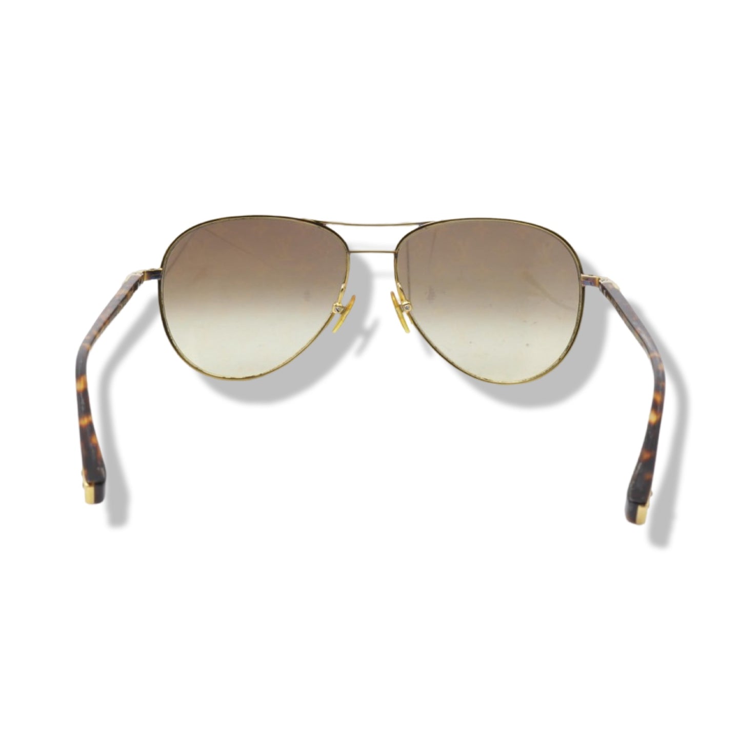 Pre-Owned Louis Vuitton Pilot Gold Sunglasses - LV1920