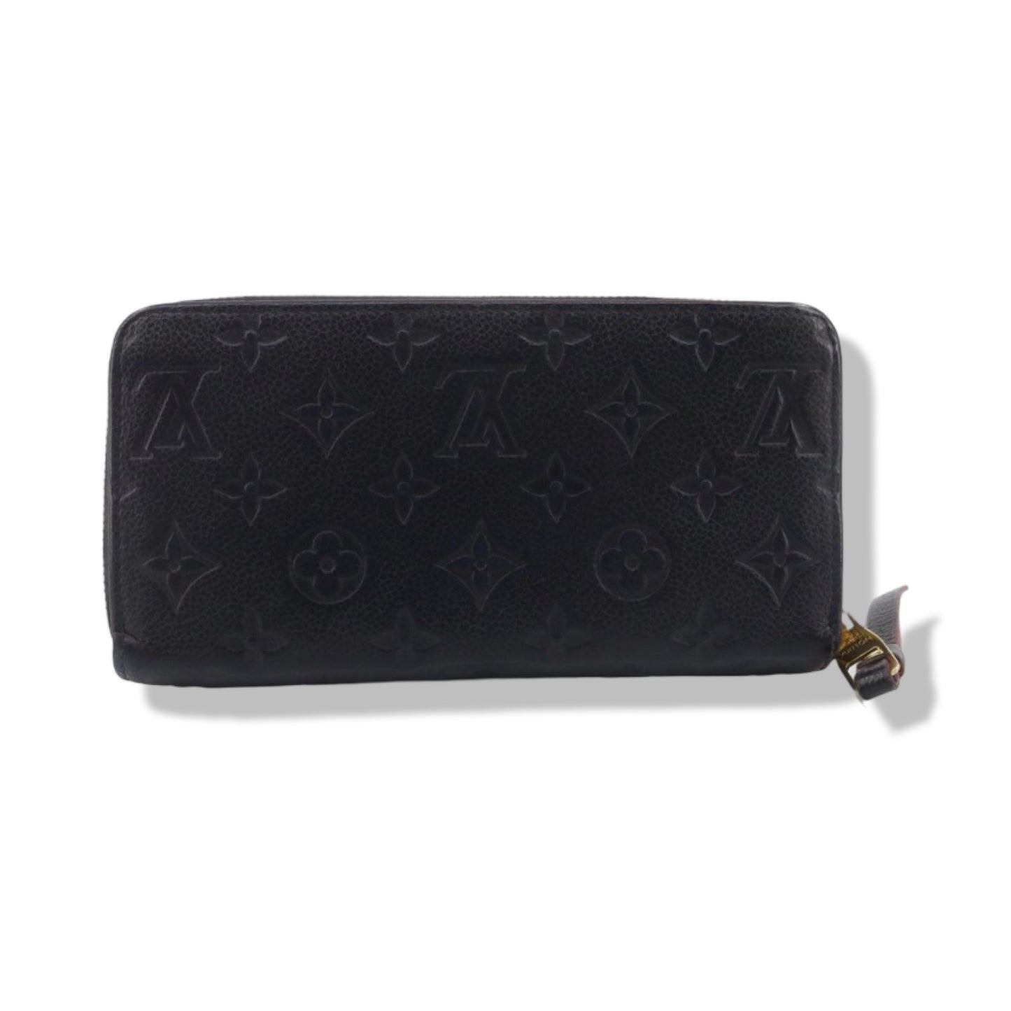 Pre-Owned Louis Vuitton Monogram Empreinte Leather Zippy Wallet - LV2126