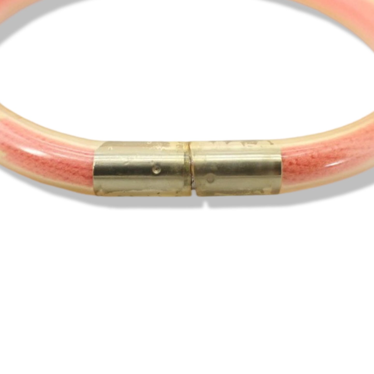 Pre-Owned Chanel Icon Series Orange Bracelet Bangle 17cm - CH1251