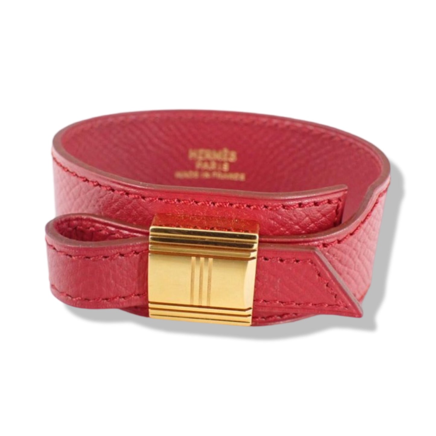 Pre-Owned Hermes Artemis Leather Bangle - HER1042