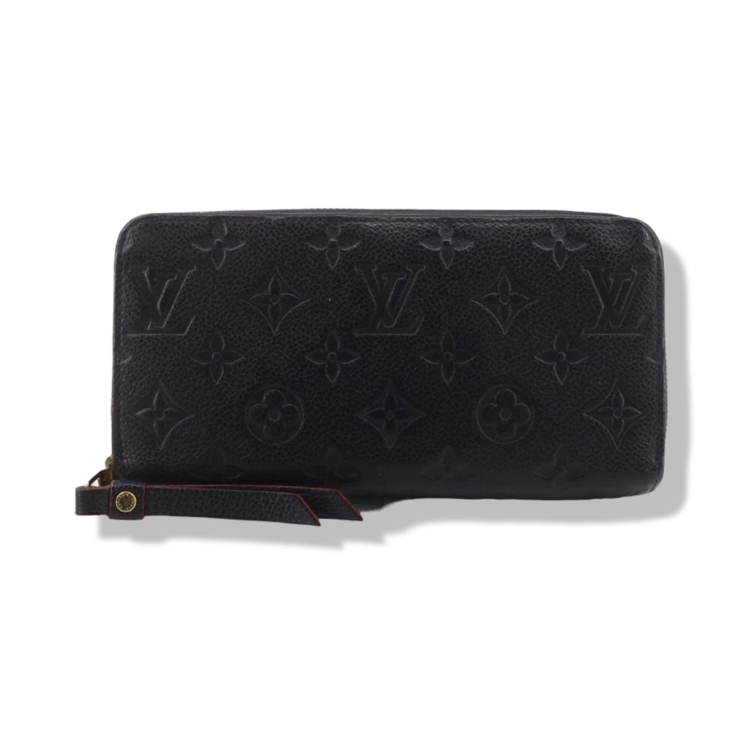 Pre-Owned Louis Vuitton Monogram Empreinte Leather Zippy Wallet - LV2126