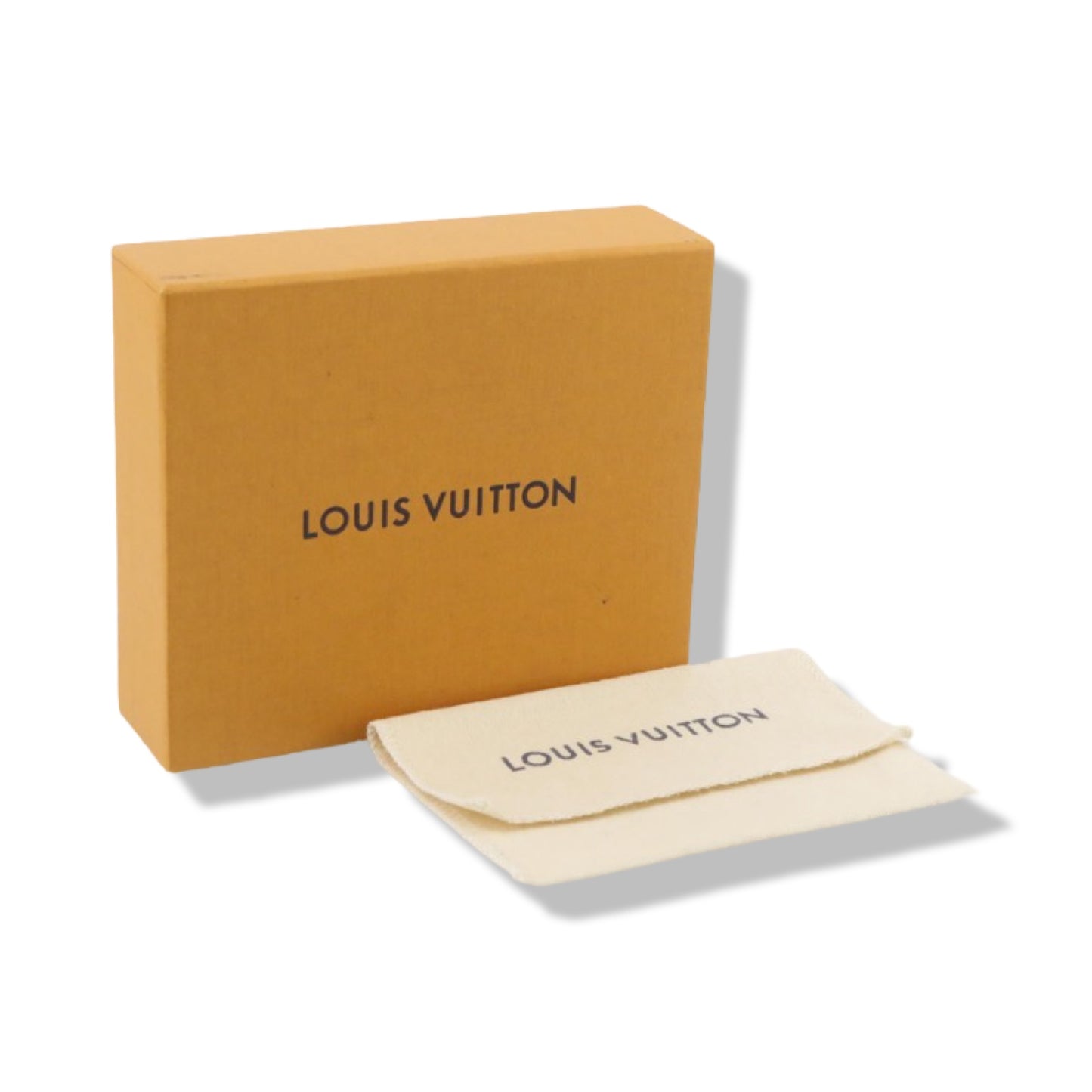 Pre-Owned Louis Vuitton Key Ring and Charm Silver and White - LV1856