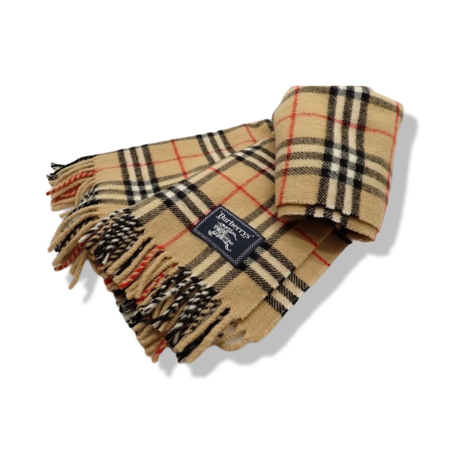 Pre-Owned Burberry House Check Classic Wool Scarf - BB1083