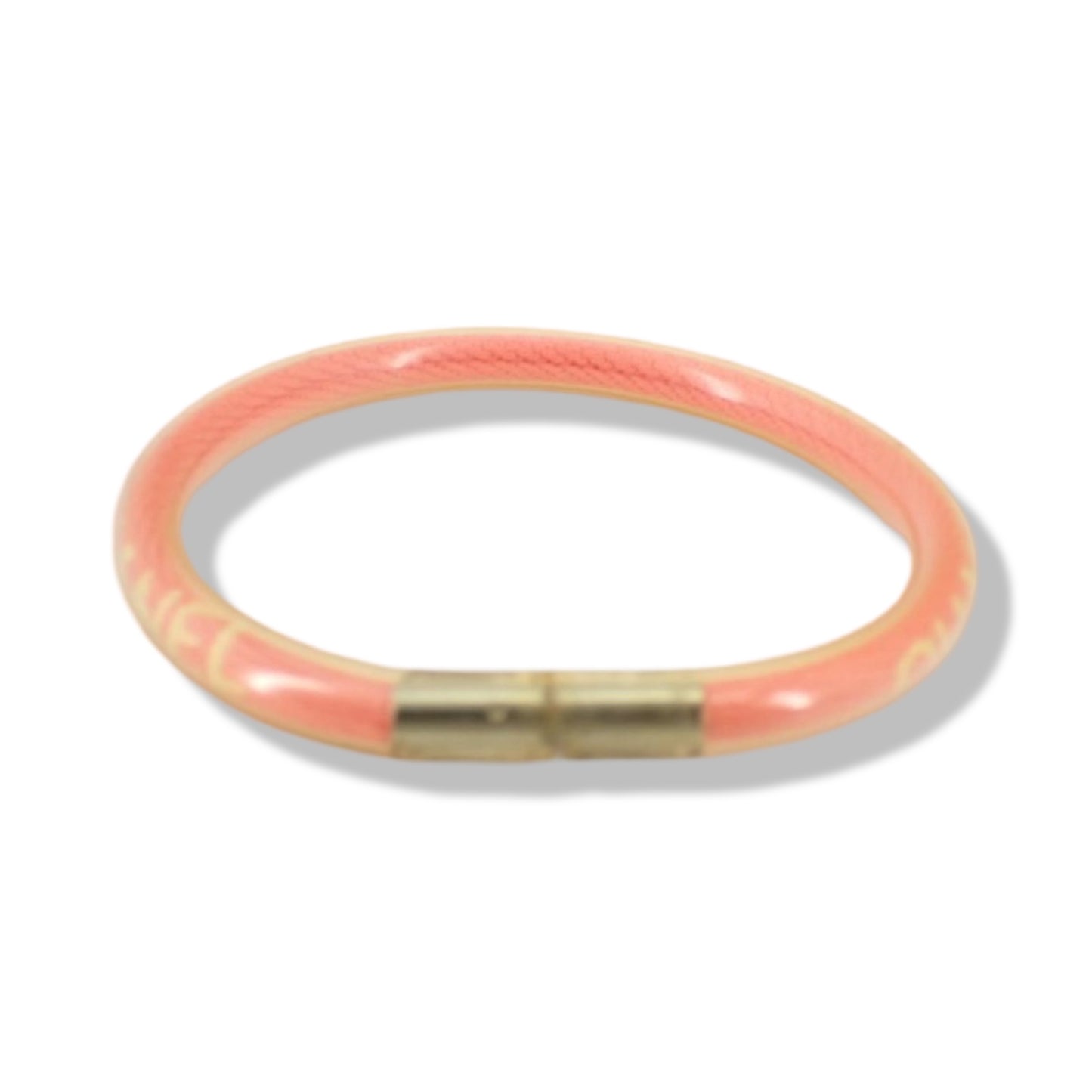 Pre-Owned Chanel Icon Series Orange Bracelet Bangle 17cm - CH1251