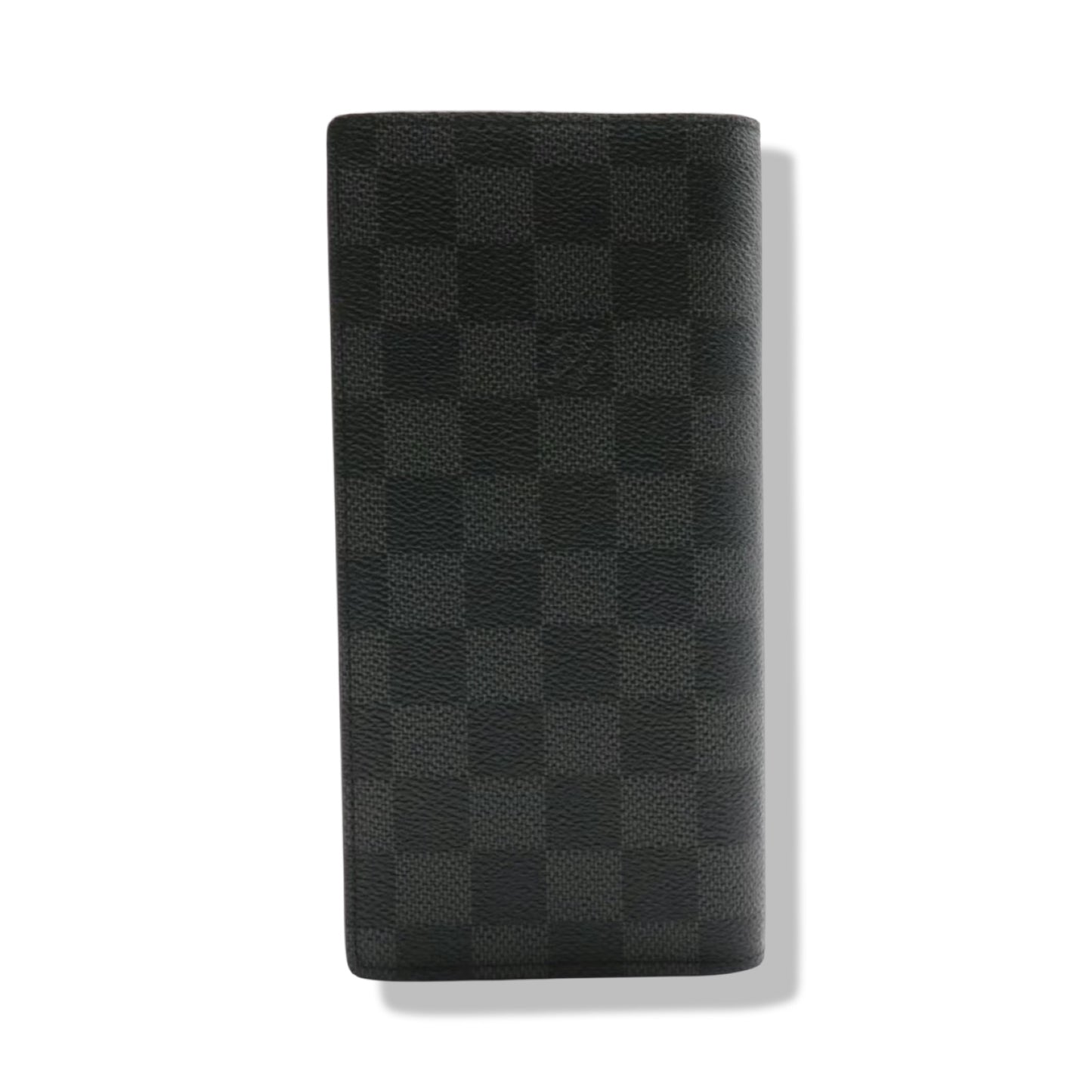 Pre-Owned Louis Vuitton Brazza Wallet Damier Graphite- LV2134