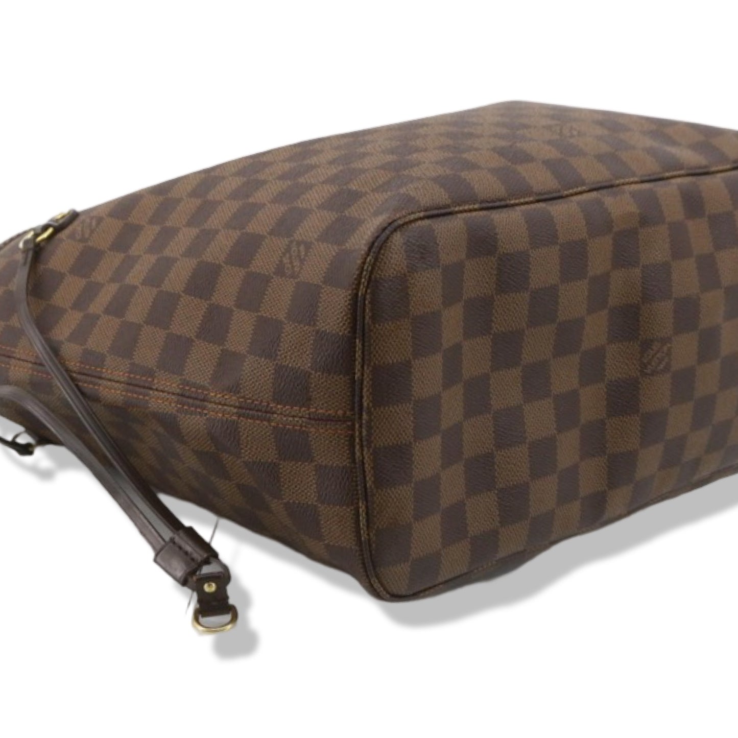 Pre-Owned Louis Vuitton Damier Ebene Canvas Damier Ebene Neverfull MM Tote Bag- LV2007