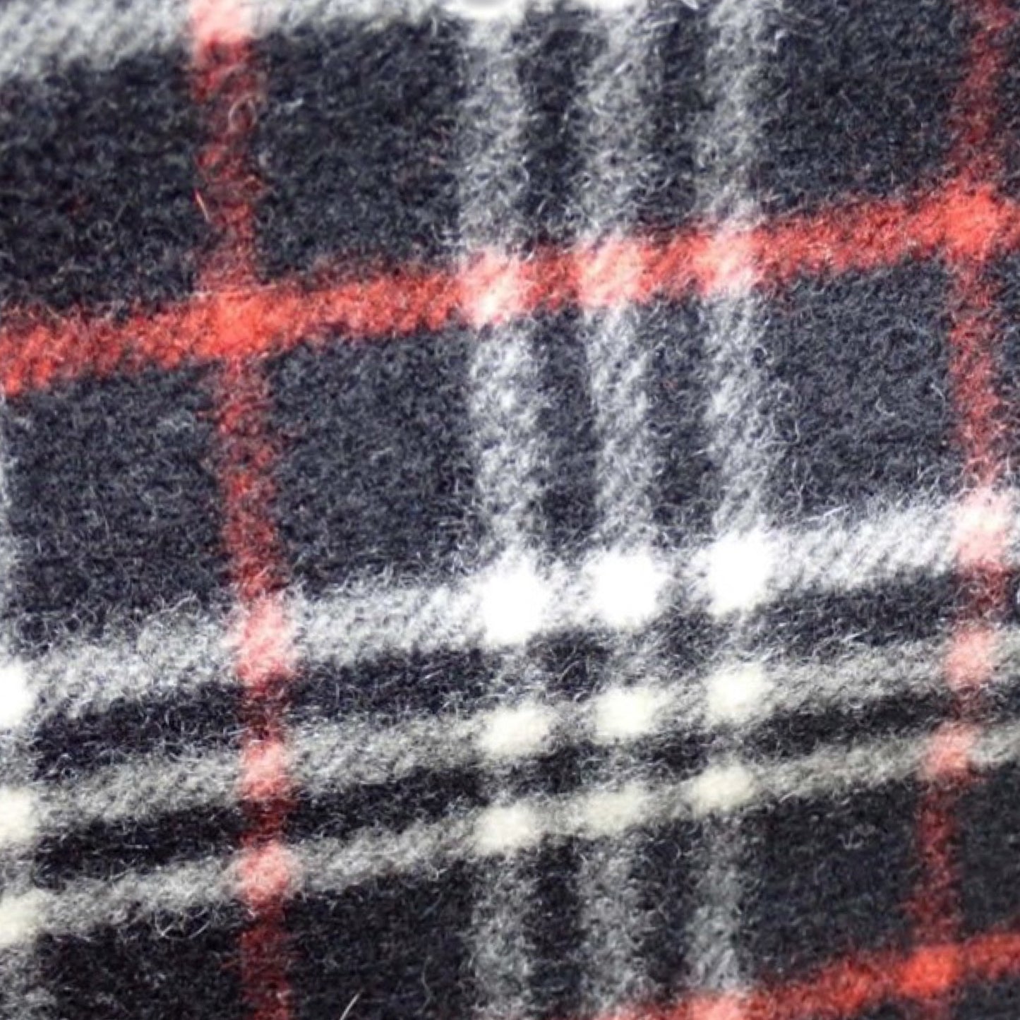 Pre-Owned Burberry Navy Blue House Check Classic Cashmere Scarf - BB1072