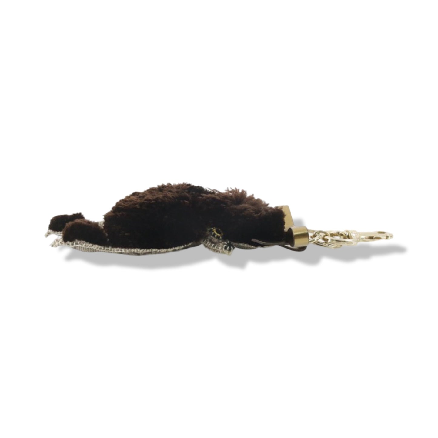 Pre-Owned Gucci GG Supreme Gucholi Poodle Keychain - G1301