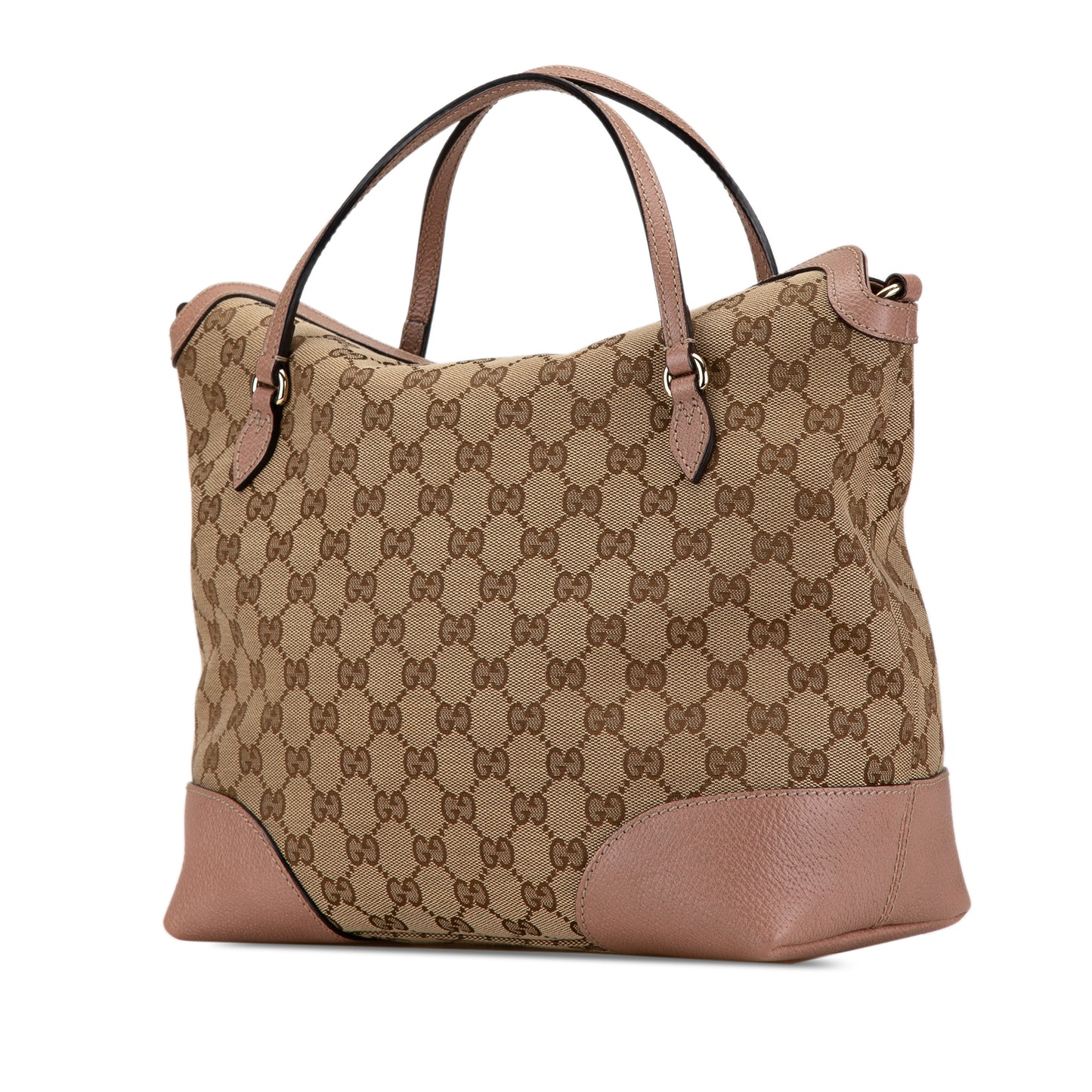 Pre-Owned Gucci Medium GG Canvas Bree Satchel - G1300