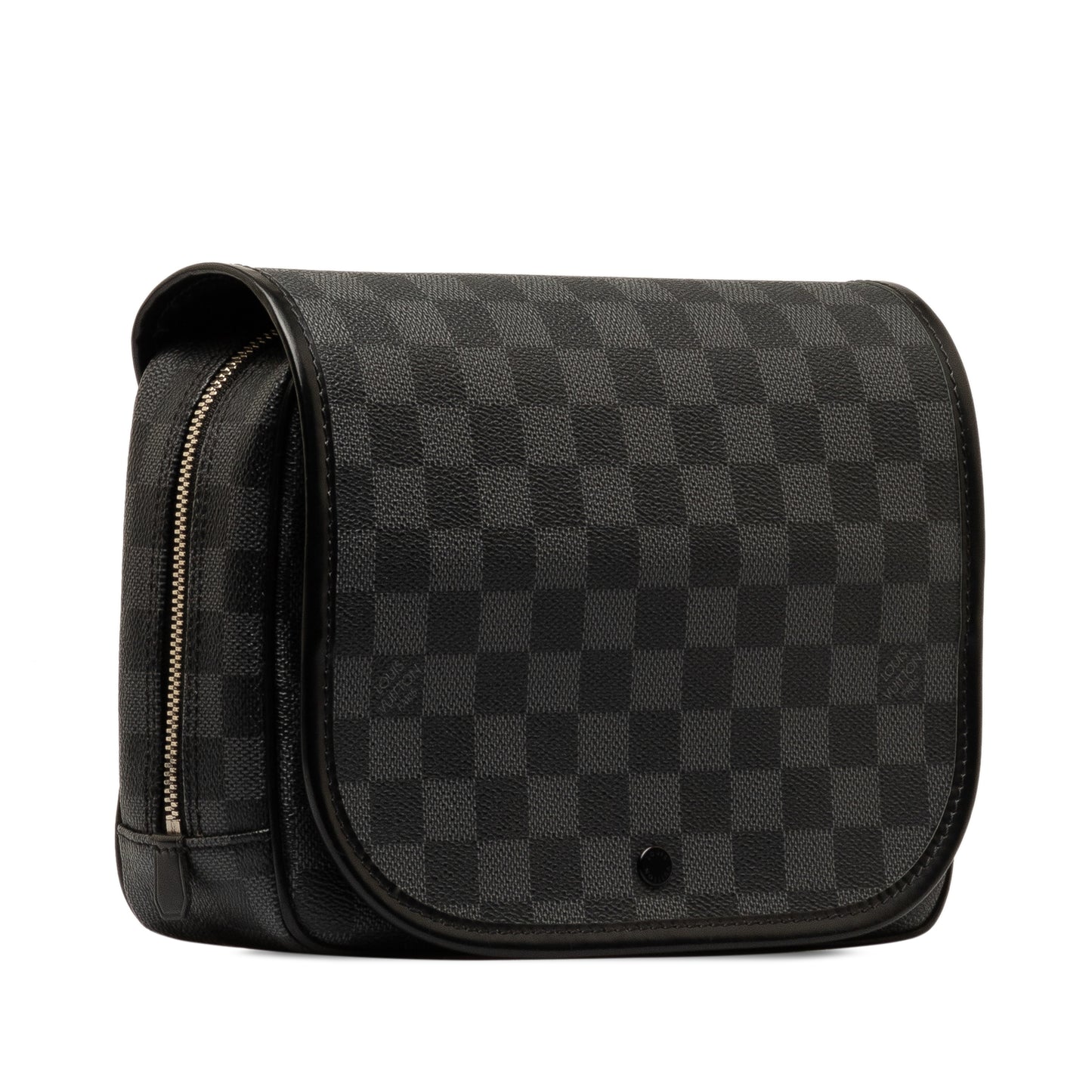 Pre-Owned Louis Vuitton Damier Graphite Hanging Toiletry Kit Pouch