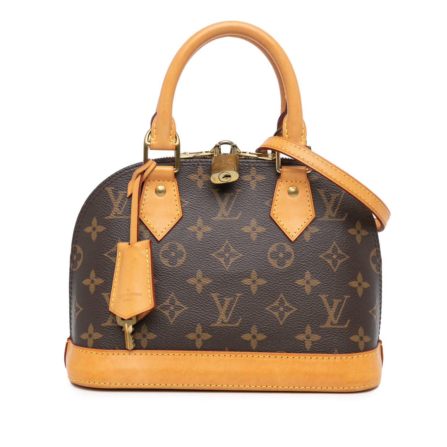 Pre-Owned Louis Vuitton Alma BB Monogram Coated Canvas Crossbody- LV2028