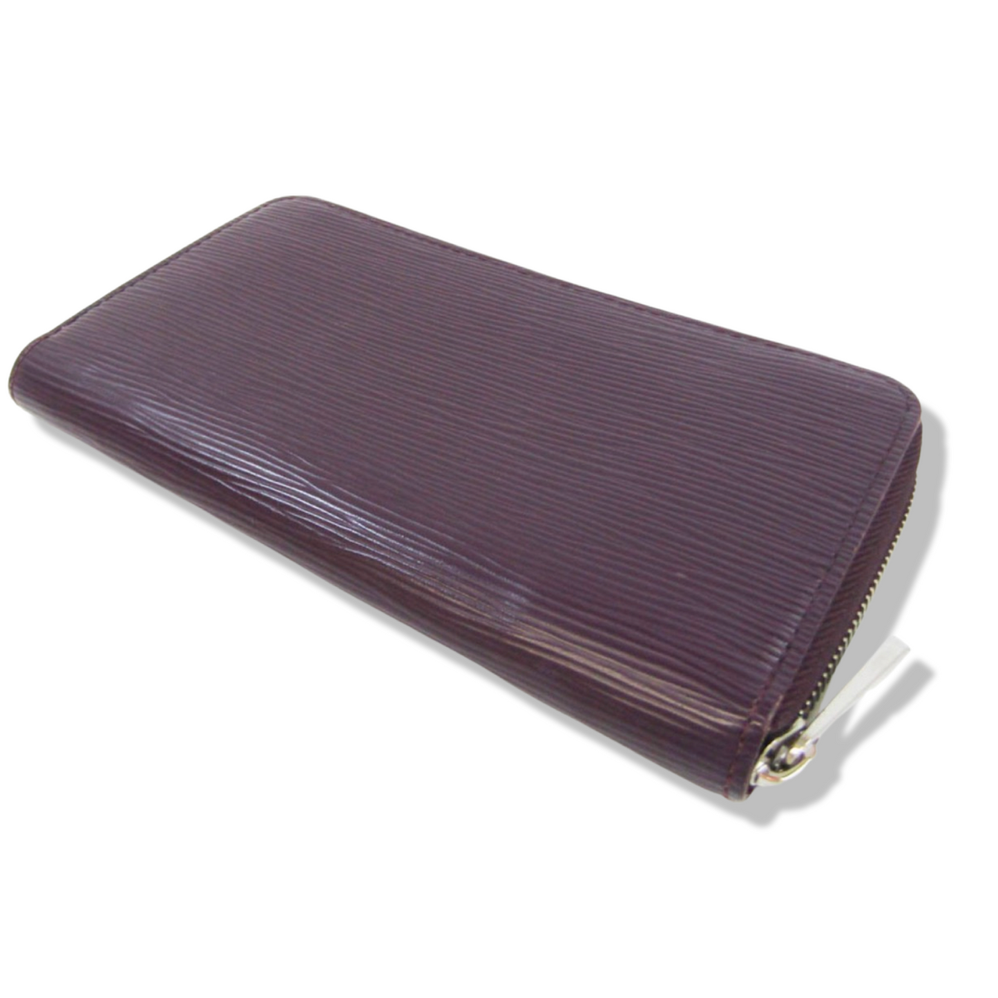 Pre-Owned Louis Vuitton Zippy Wallet Cassis Epi Leather