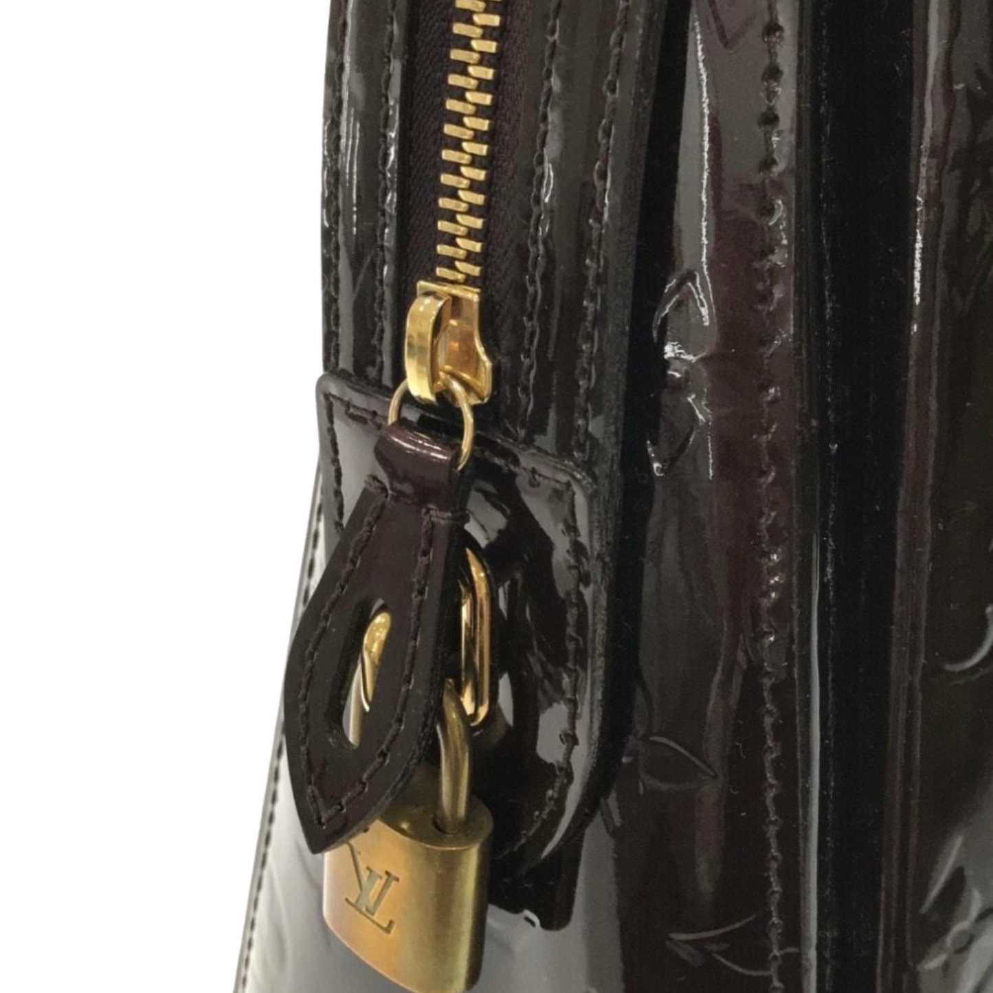 Louis Vuitton - Melrose Avenue Vernis Leather Amarante